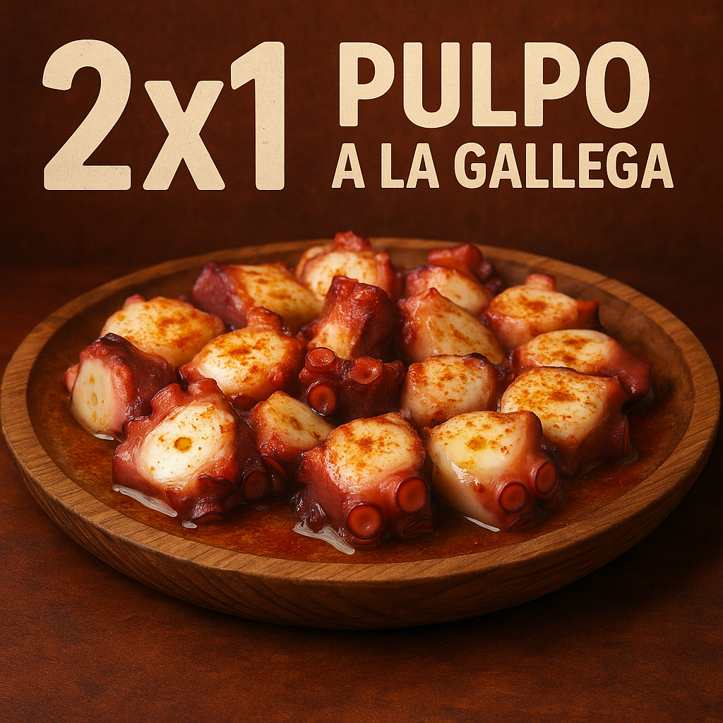 2x1 Los primeros domingo de cada mes